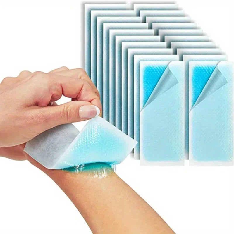 Ice Cool Patch Cold Compress for Heat Relief and Fever Prevention