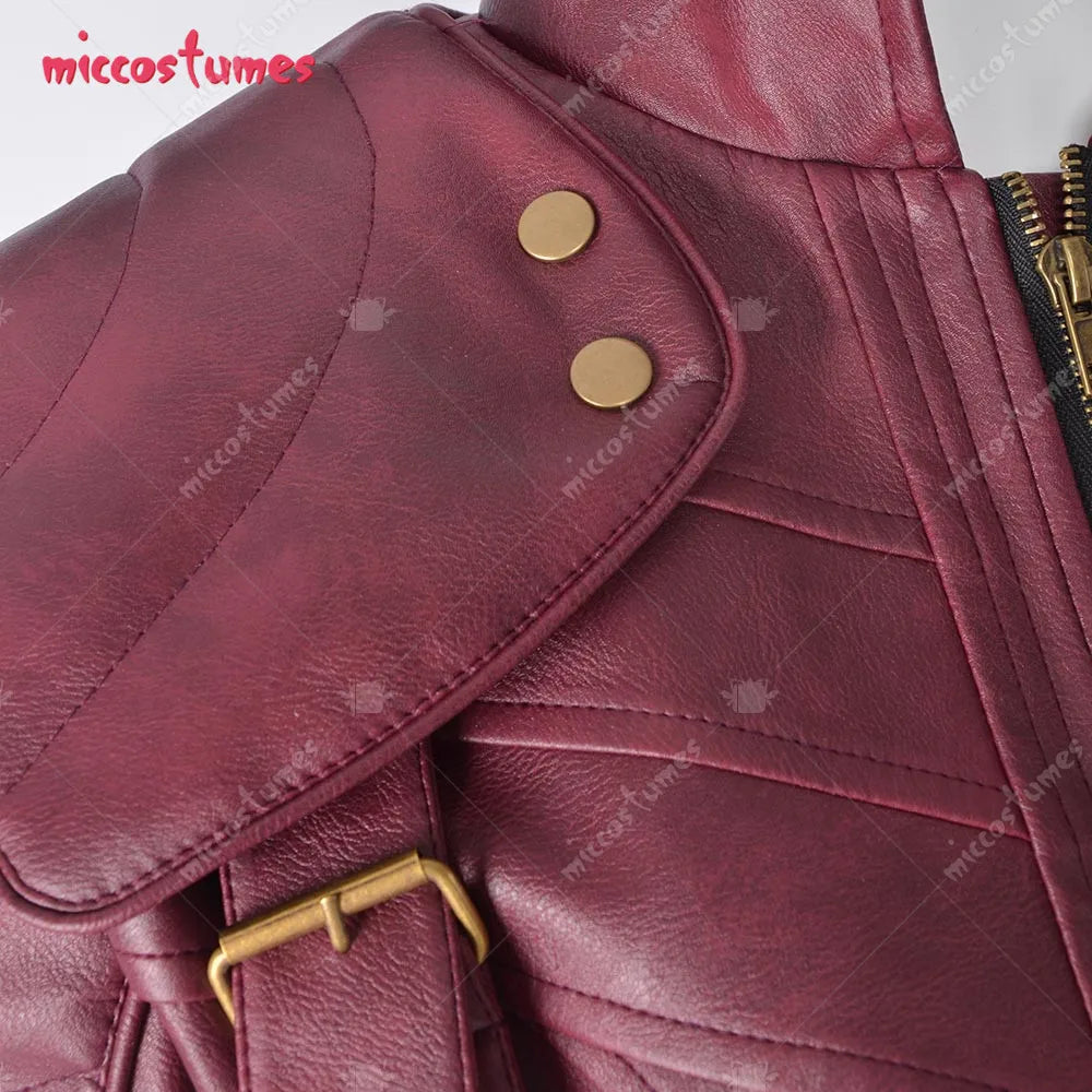 Men’s Dante Cosplay Costume PU Leather Coat