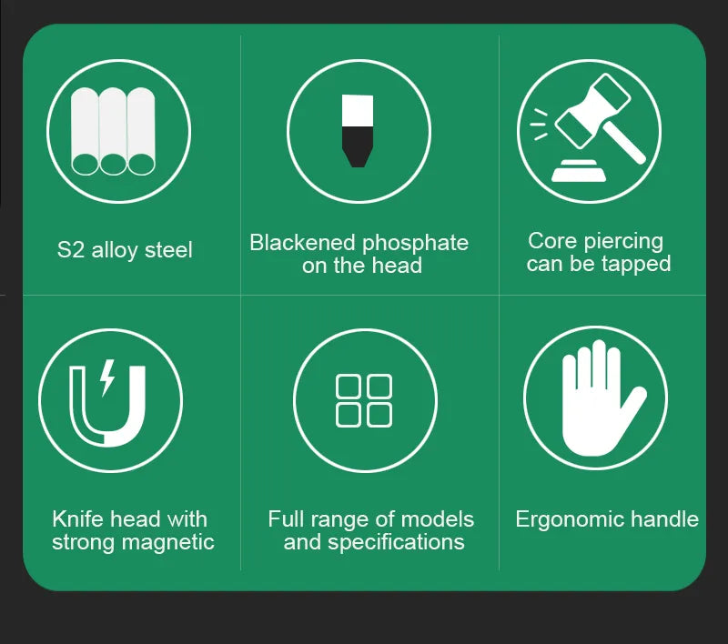 Penetrating  Percussion Screwdriver Tool