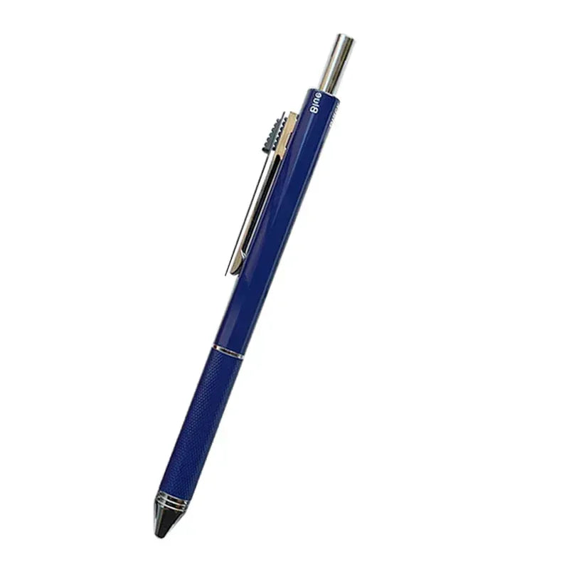 Metal Multicolor Pen 4 In 1 Gravity Sensor Ballpoint Pen Blue pen