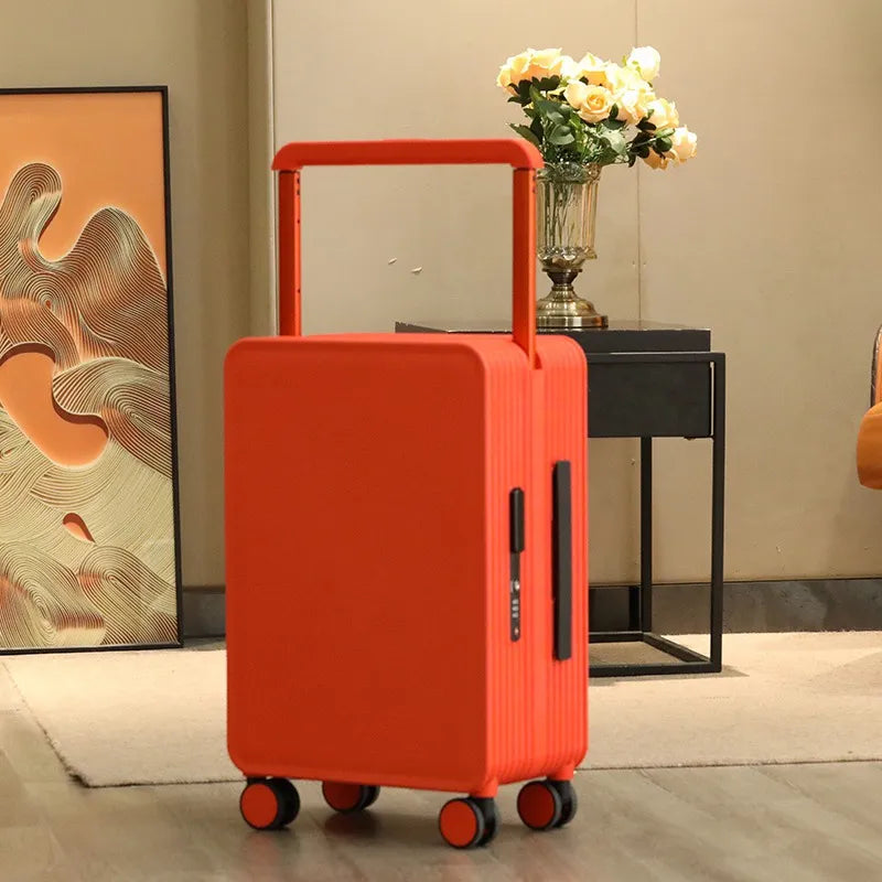 Fashion Width Draw-Bar Luggage Universal Wheel