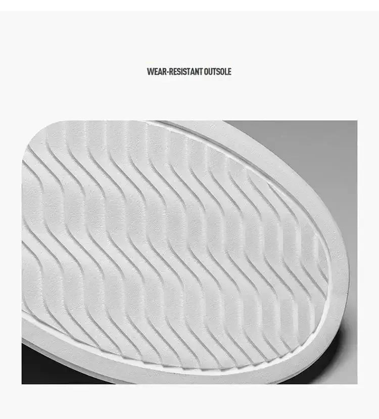 Men Thick Sole Shoes white brown / 39