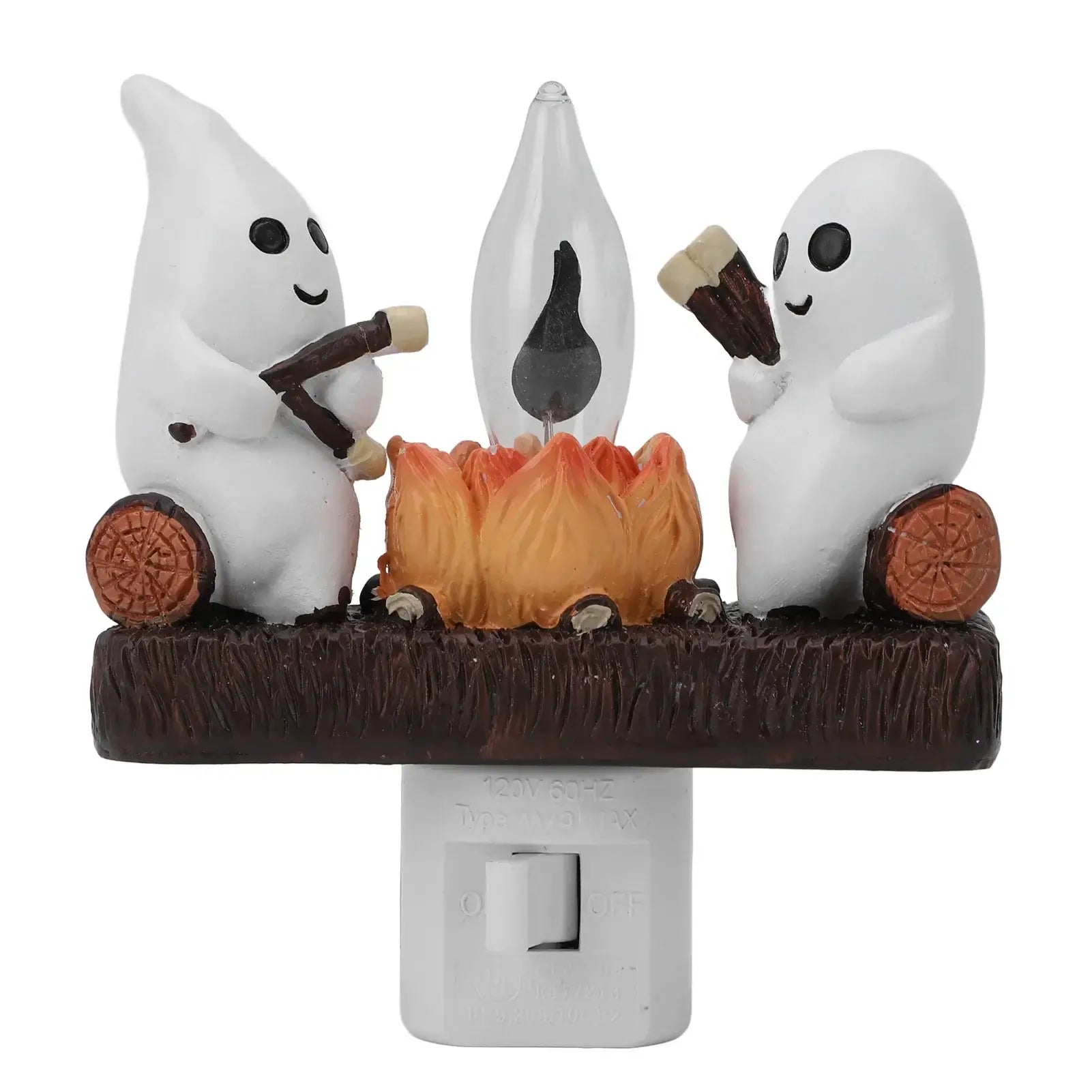 Ghost Campfire Flickering Night Light