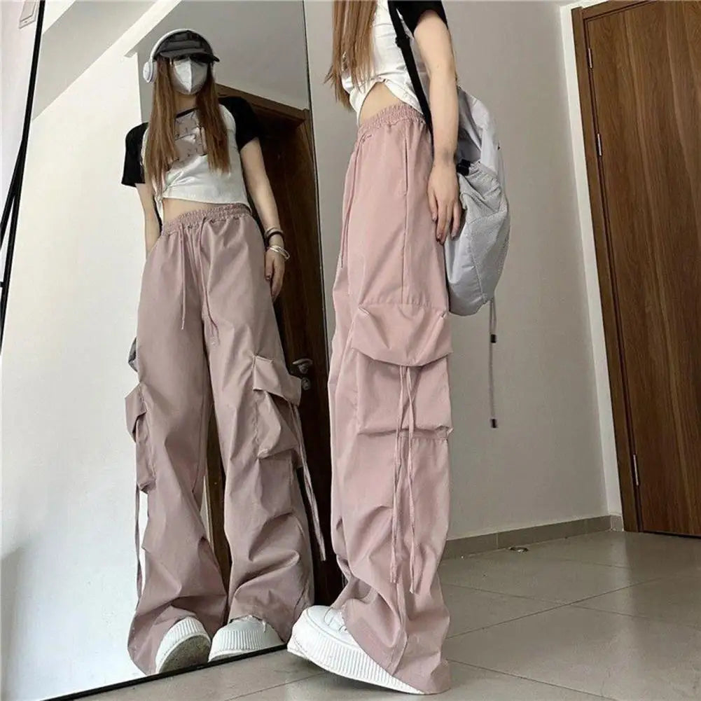 Cargo Pants Stylish Drawstring Multi for Streetwear