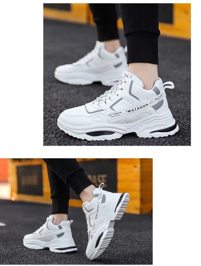 Men's Shoes White Casual Sneakers