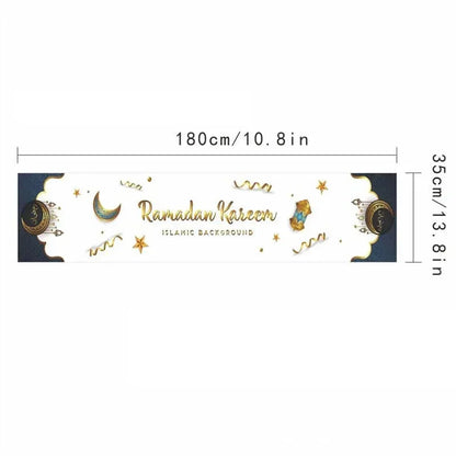 Tablecloth Table Runner Banner Balloons Minx