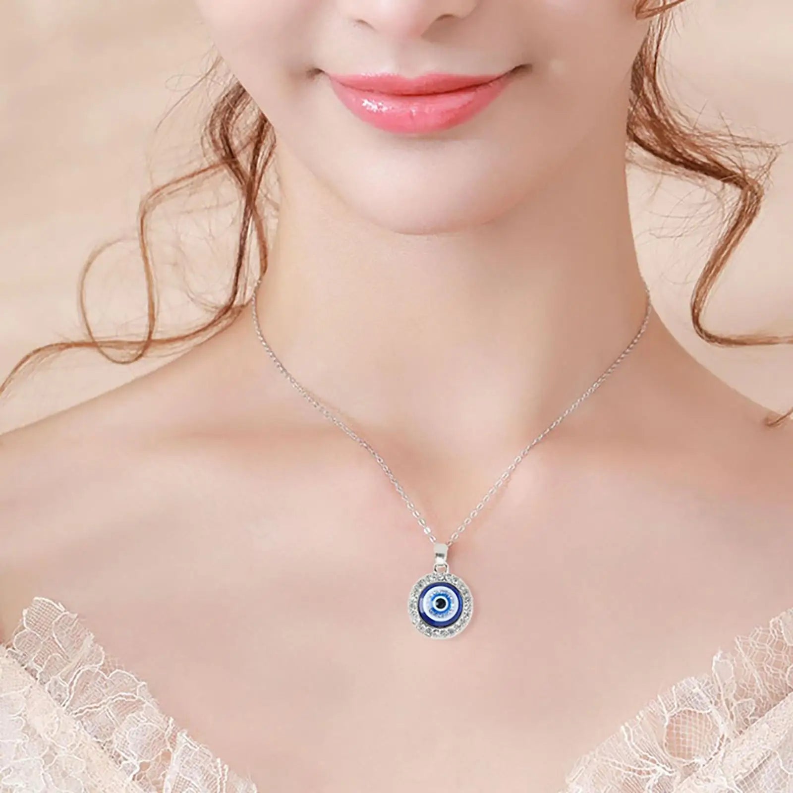 Blue Eye Necklace Valentines Day Gift