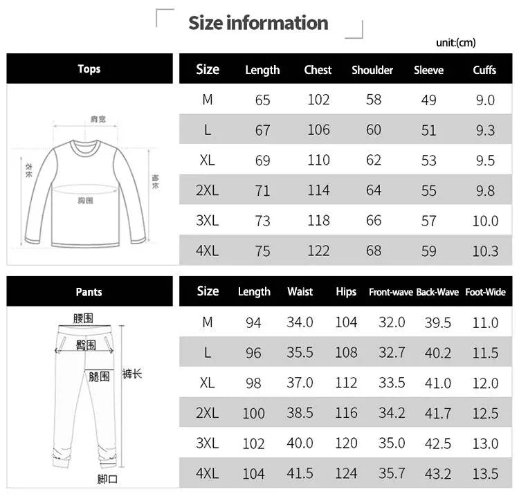 Fashion Men Clothing Jogging Sets