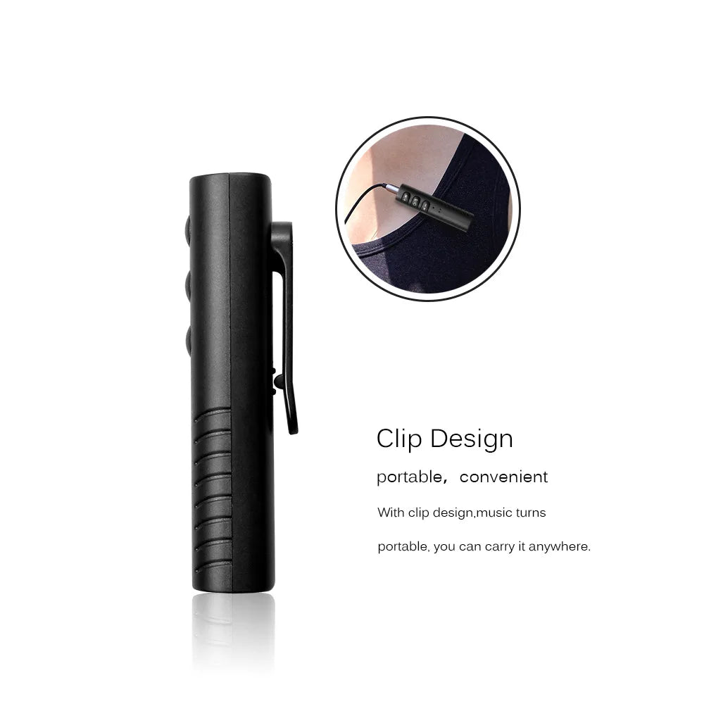 Car Bluetooth adapter with noise reduction feature.