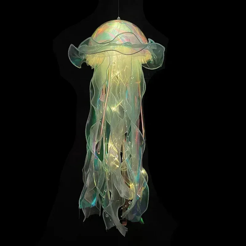 Jellyfish Lamp Home Decoration green