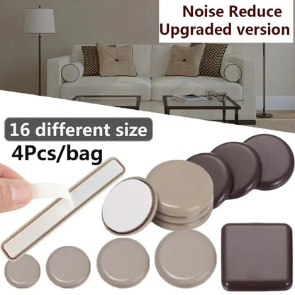 Anti Scratch Easy Move Heavy Furniture 38mm