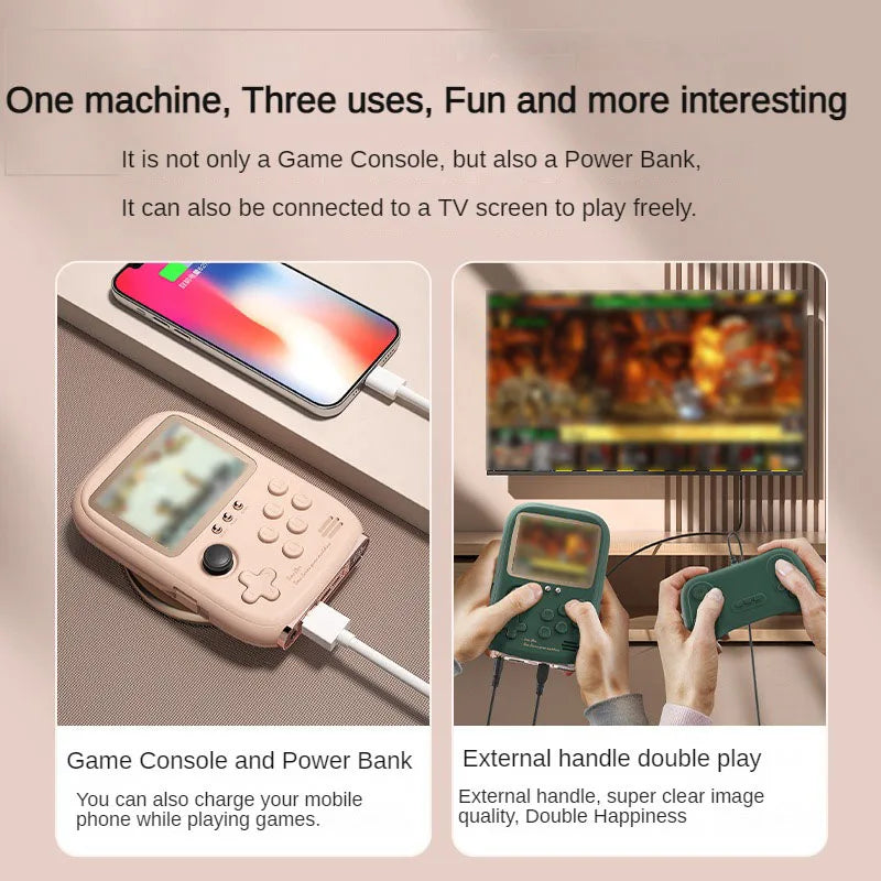 Game Power Bank Portable Retro handheld Game Console