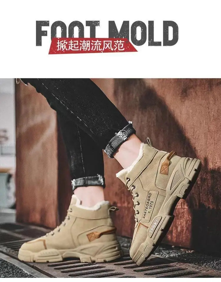 Snow Boots Male Casual Outdoor