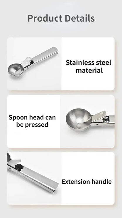 Ice Cream Scoops Stainless S