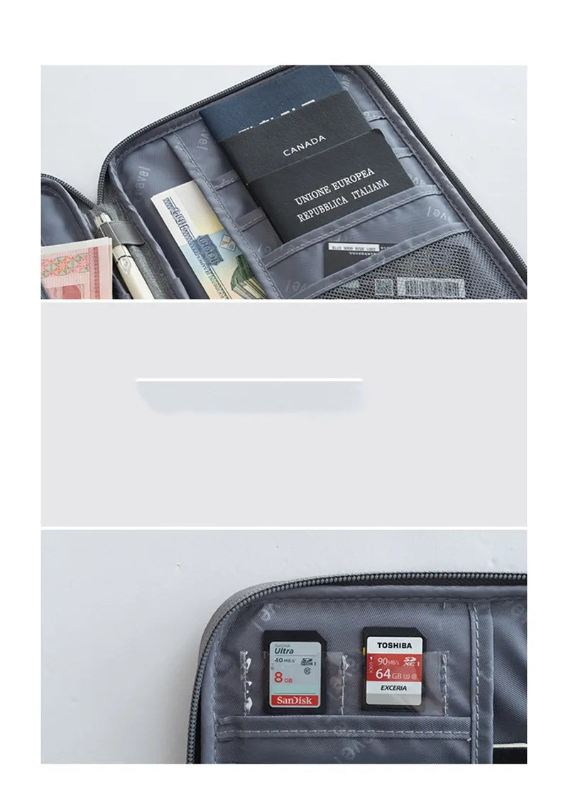 Travel Wallet for Family Passport