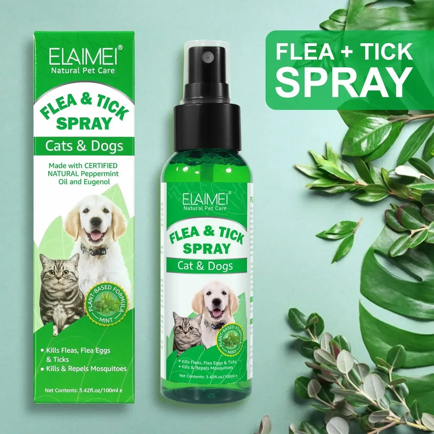 PET Flea & Tick Spray PET Flea & Tick Spray
