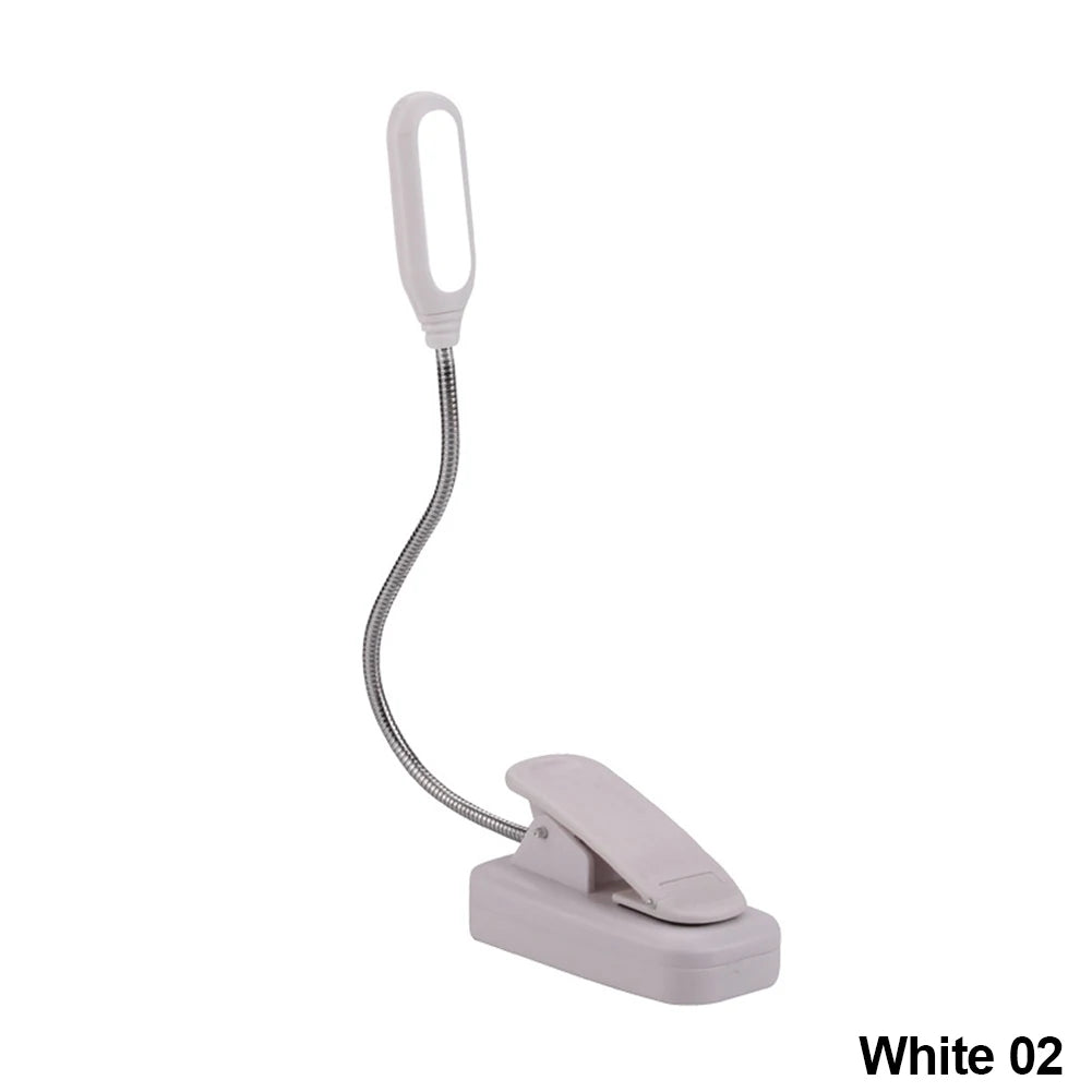 Adjustable Mini Clip-On Study Desk Lamp