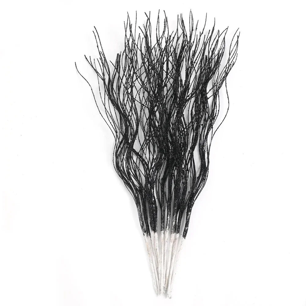 Glitter Foam Berry Christmas Bouquet – 5Pcs Festive Holiday Floral Decor