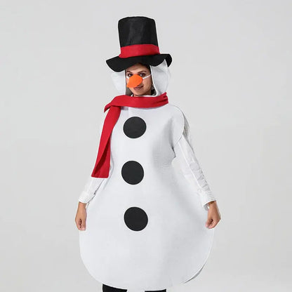 Long Sleeve Christmas Cosplay Outfit for Men & Women Ivory / XXL / Other|United States