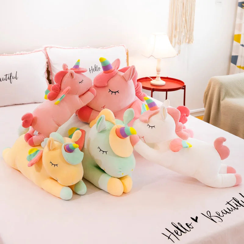 Giant Kawaii Unicorn Plush Toys Soft Stuffed