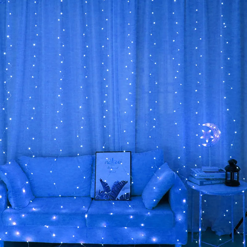 Curtain LED String Lights