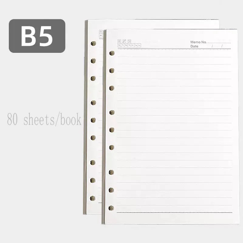 60 Sheets Business Notebook Buckle