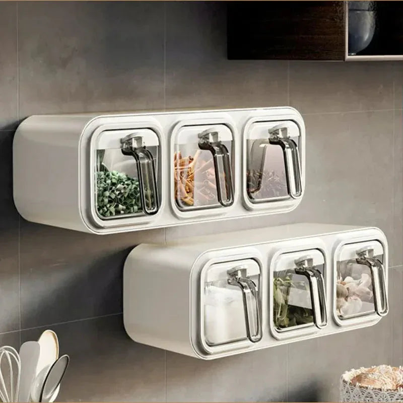Wall Mount Spice Rack Organizer A1