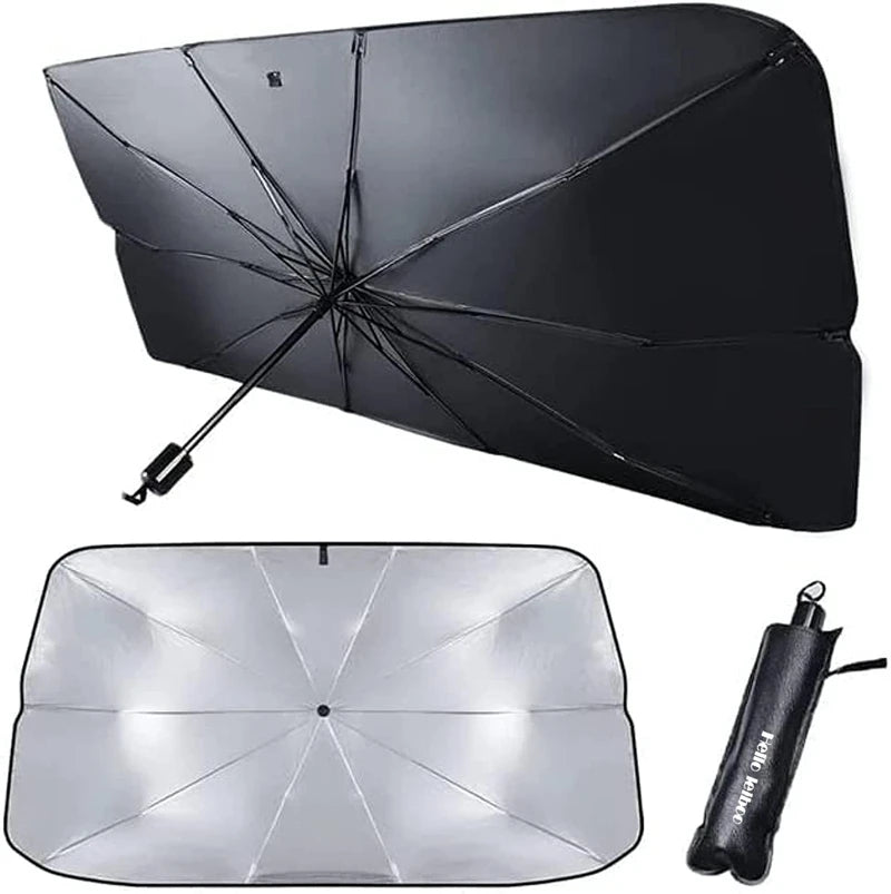 Car Parasol Car Sunshade Umbrella Car Front Window Sunshade Cover