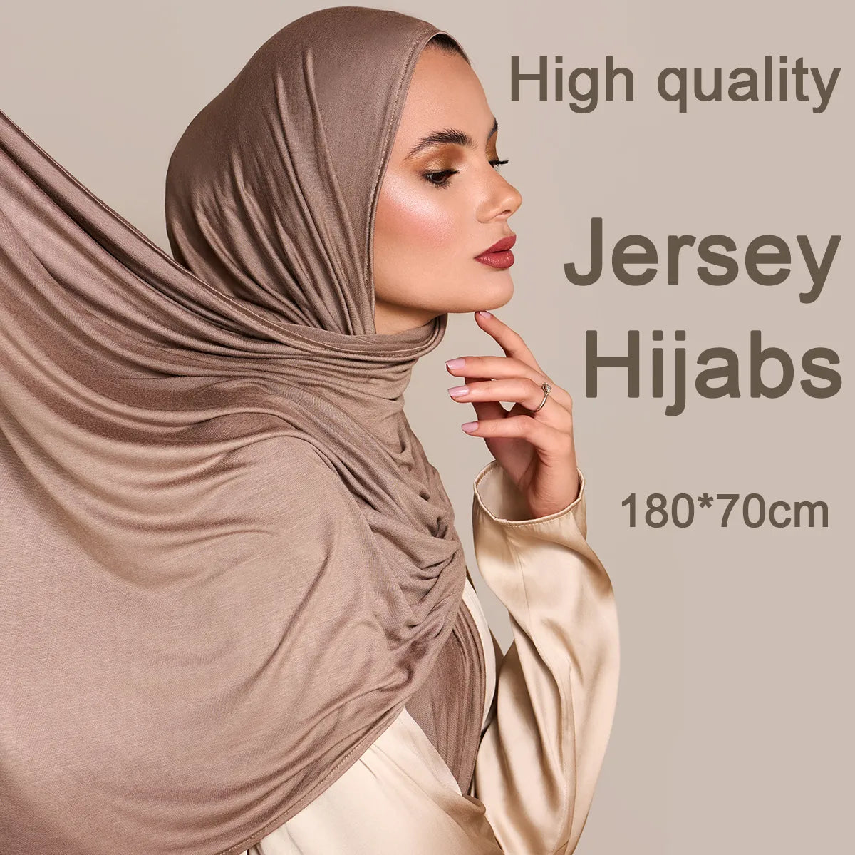 Fashion Modal Cotton Jersey Hijab Scarf