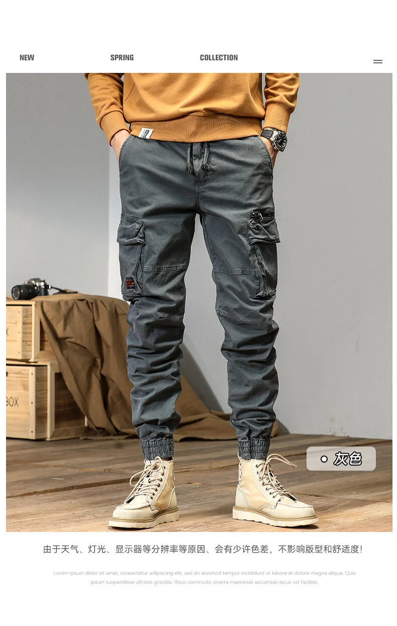 Joggers Cargo Pants Men Casual