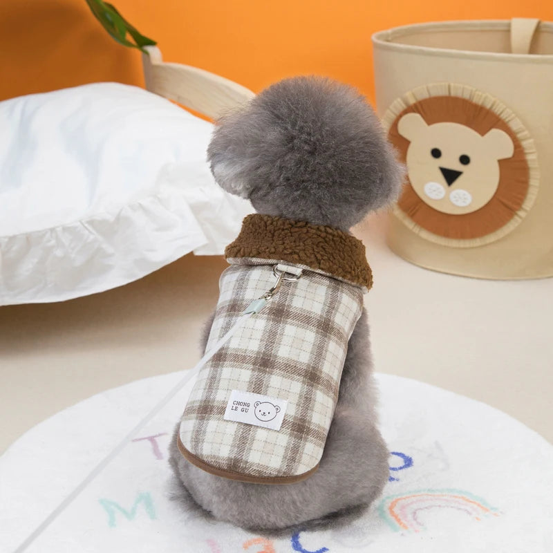 Vest Warm Fleece Pet Clothes