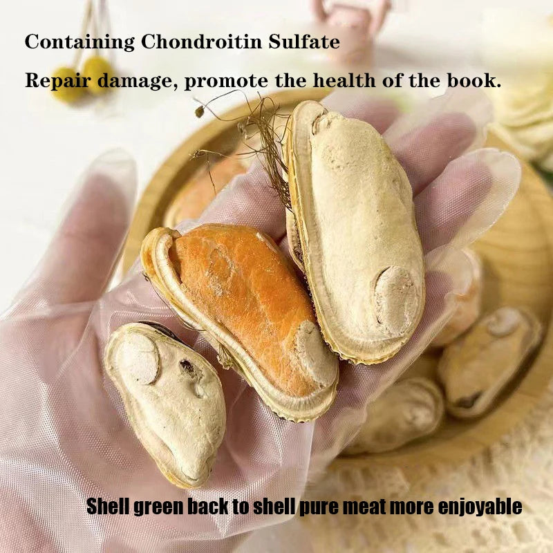 Freeze-dried green mouth shellfish