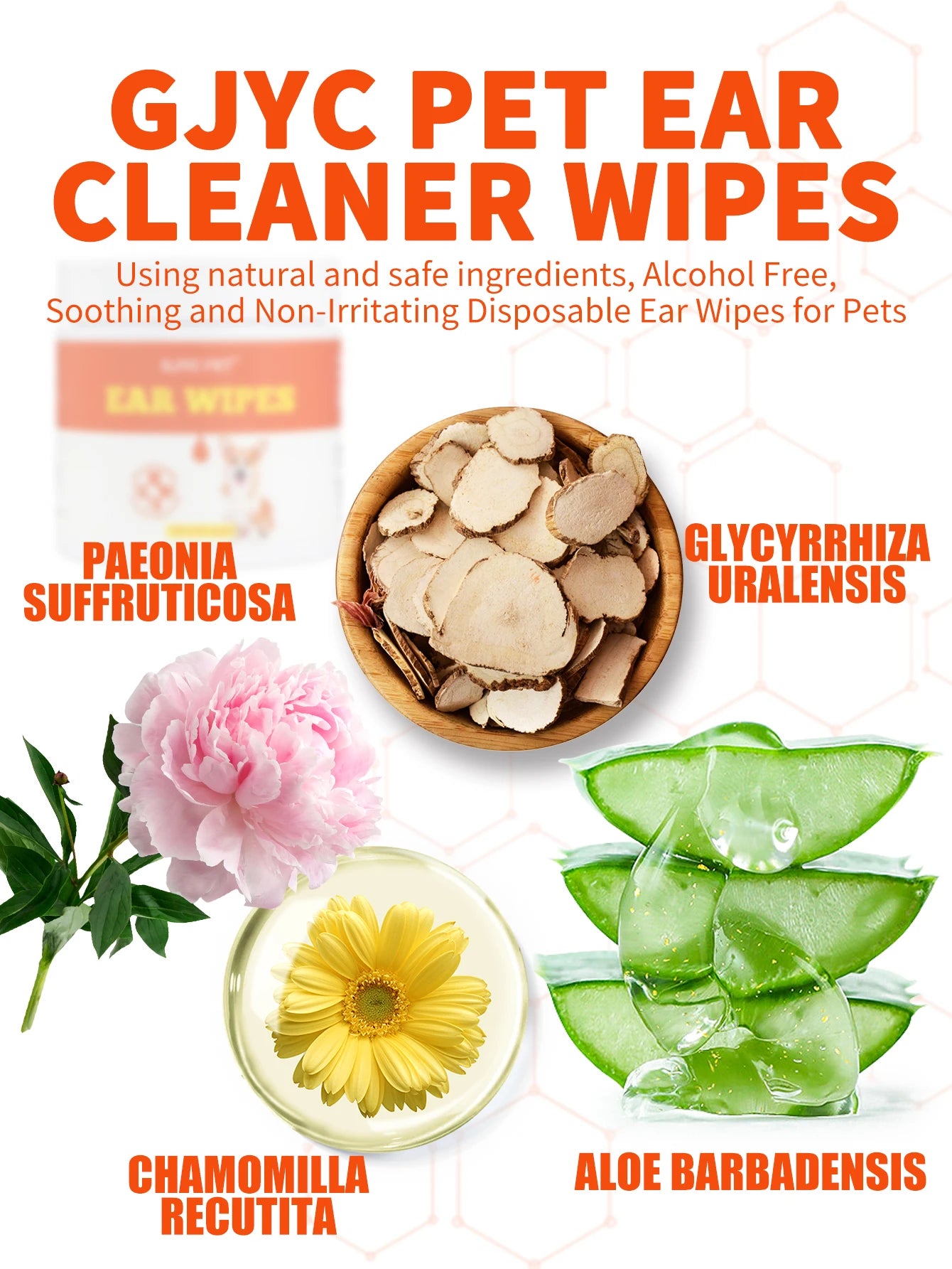 Pet Ear Wet Wipes