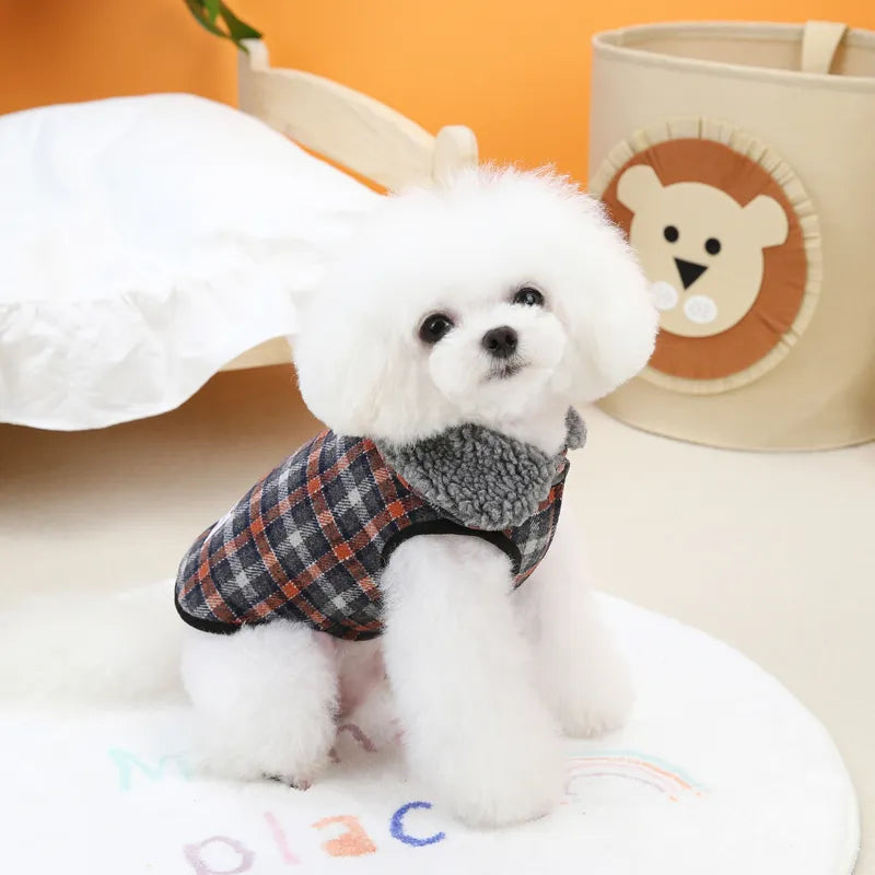 Vest Warm Fleece Pet Clothes