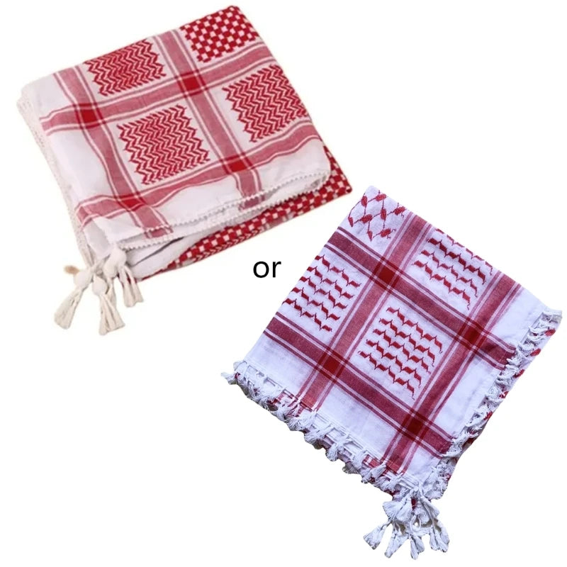 Jacquard Pattern Scarf Arab Hair Kerchief