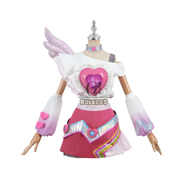 Lovestruck Lux Cosplay Costume – LOL Valentine’s Day Skin Full Set