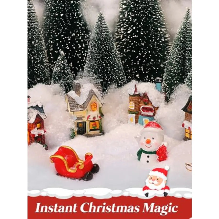 Christmas Fake Snow Blankets