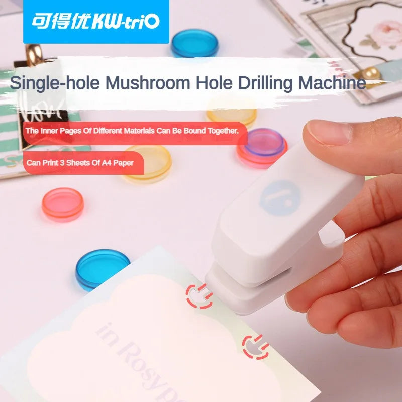 Mini 1 Hole Mushroom Hole Puncher