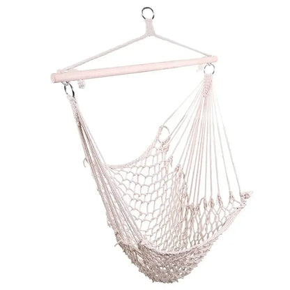 Hanging Rope Air/Sky Chair Swing beige beige / United States