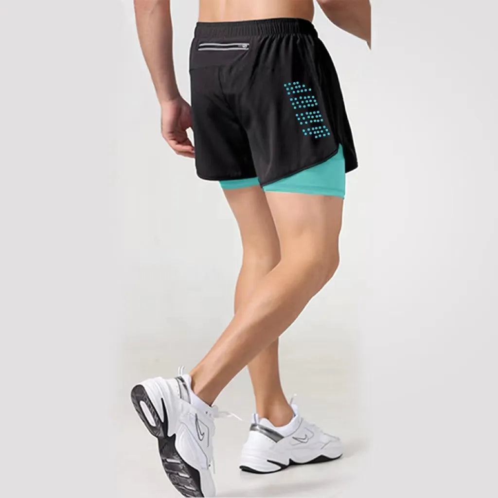 Sportswear Double-deck running Training Short