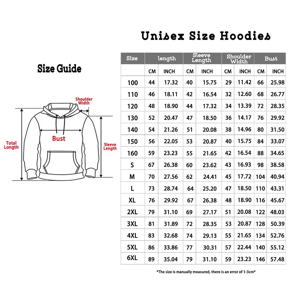 Men Women Hooded Oversized Hoodie