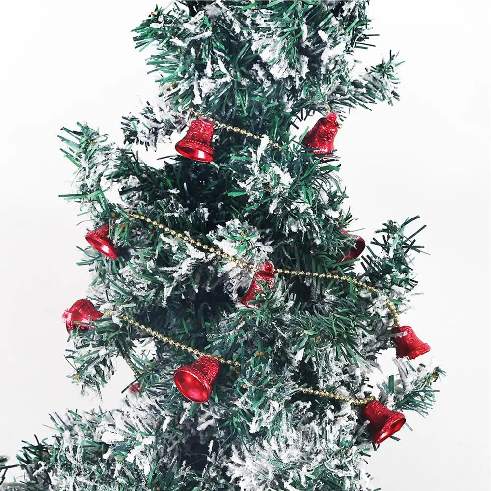 Colorful Jingle Bell Garland Christmas Decor Red / United States / 35mm