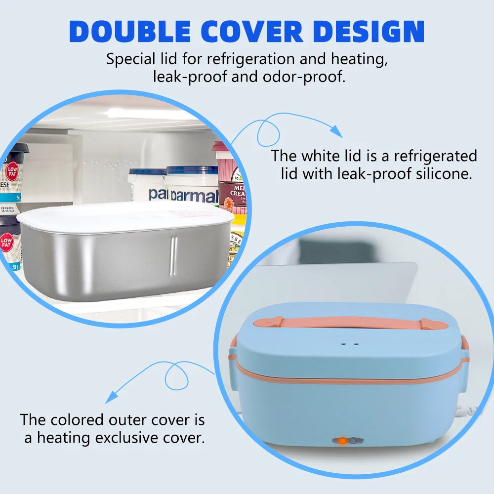 Portable Stainless Steel Liner Bento Lunchbox  Food Warmer