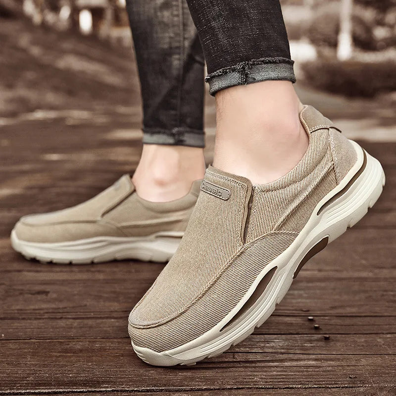 Denim Flat shoes Outdoor Sneakers