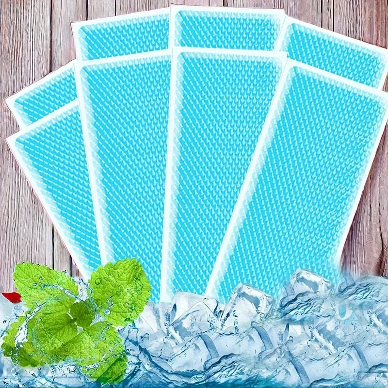 Ice Cool Patch Cold Compress for Heat Relief and Fever Prevention
