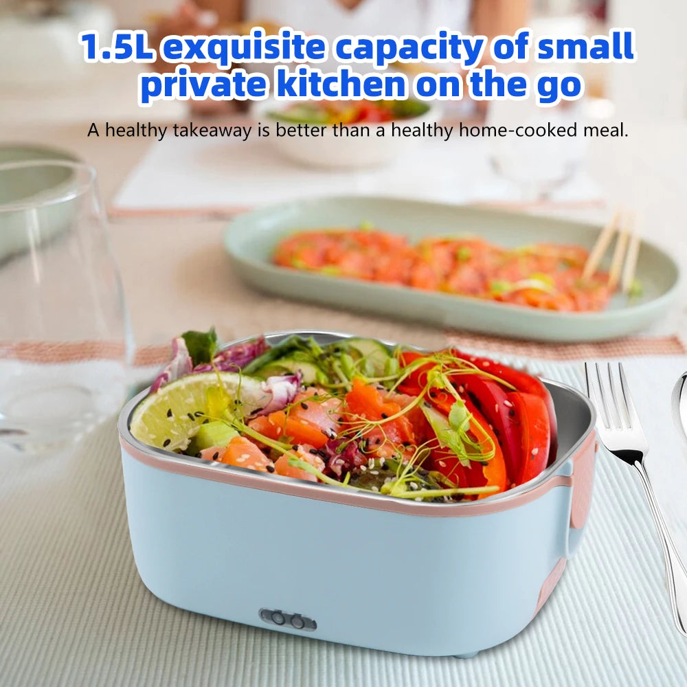 Portable Stainless Steel Liner Bento Lunchbox  Food Warmer