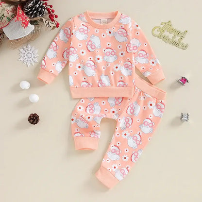 Infant Christmas Reindeer Outfit Pink / 2-3 Years / United States