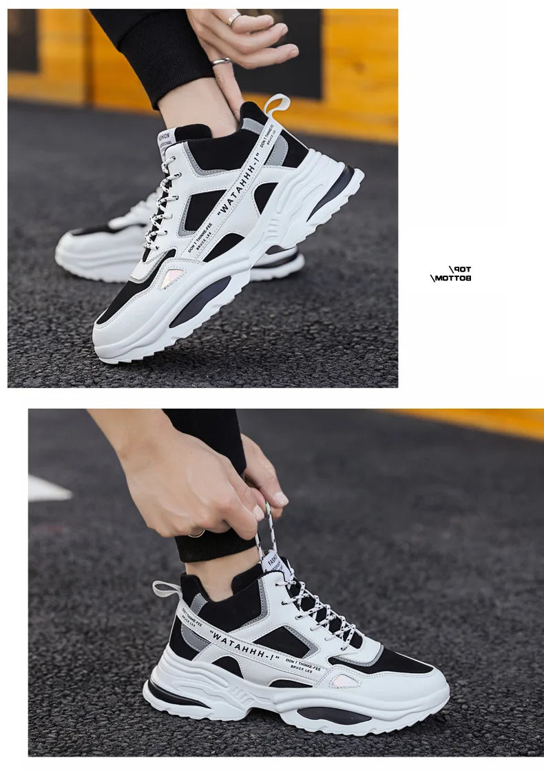 Men's Shoes White Casual Sneakers