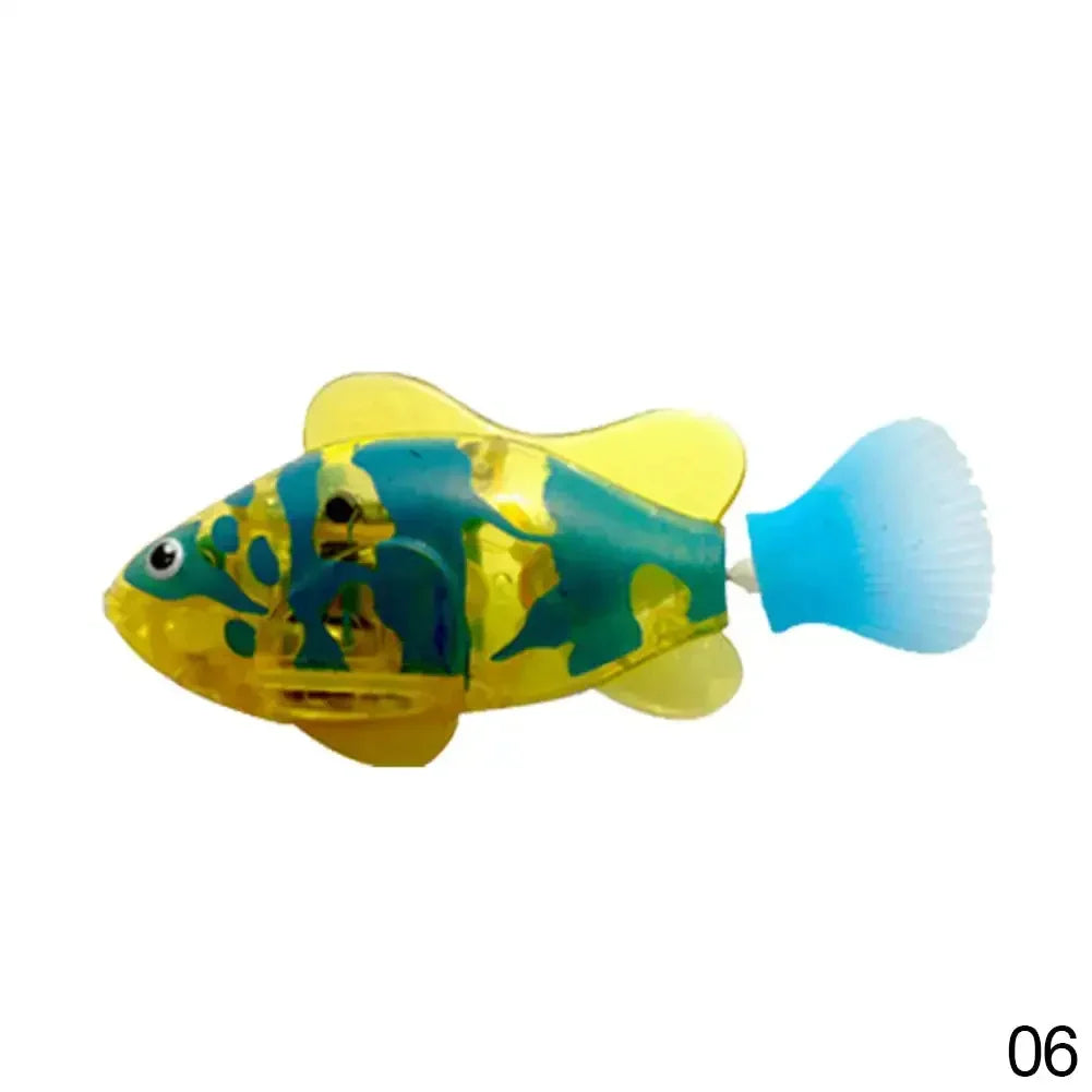 Cat Interactive Electric Fish Toy Water Cat Toy for Indoor Play Swimming Robot Fish Toy