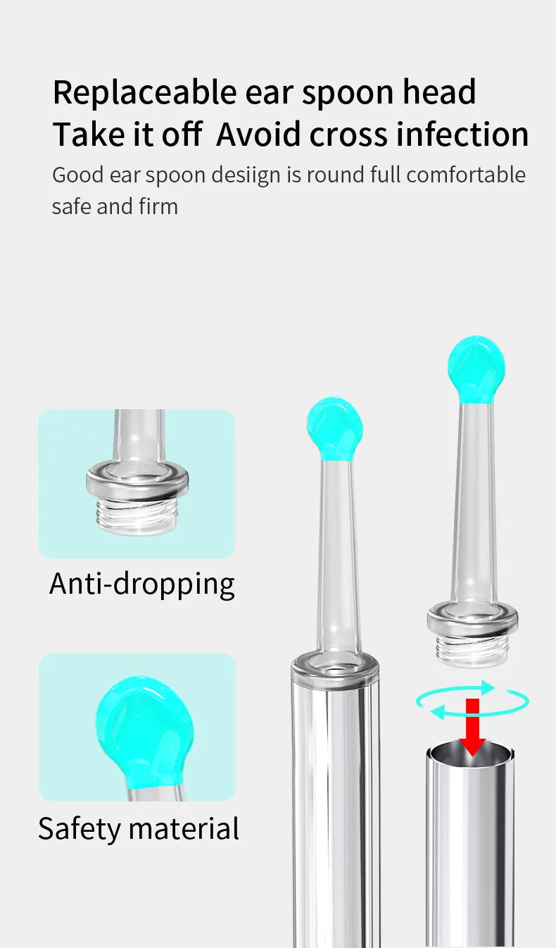 Wireless Intelligent Visual Ear Pick Cleaner